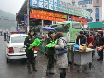 消防宣傳現場