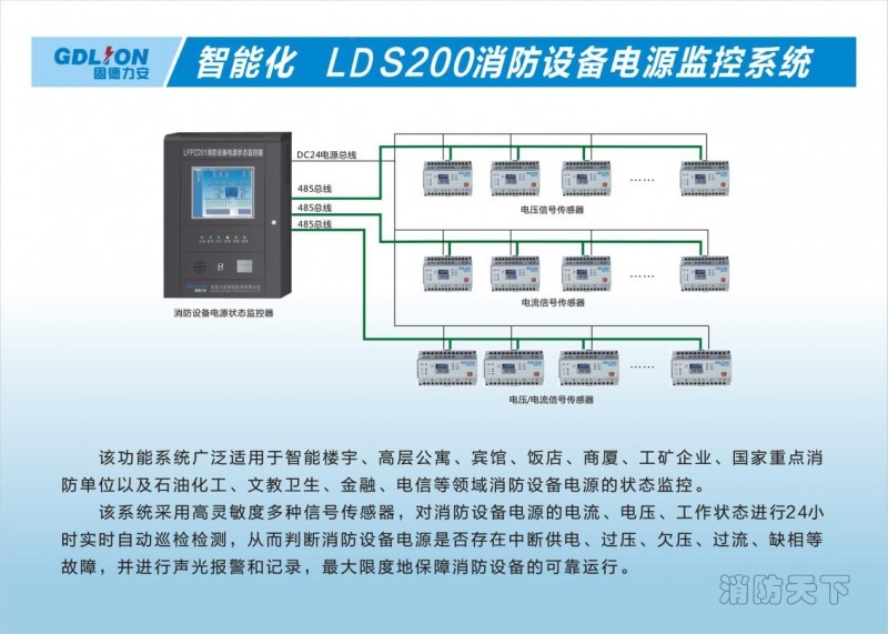 LDS200消防設備電源監控系統