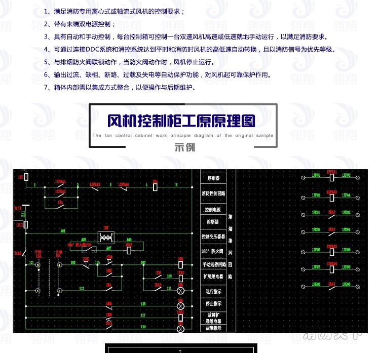 單雙速風機控制柜產品詳情_02